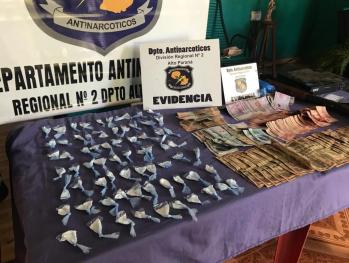 Alto Paraná: Incautan droga y dinero durante un allanamiento